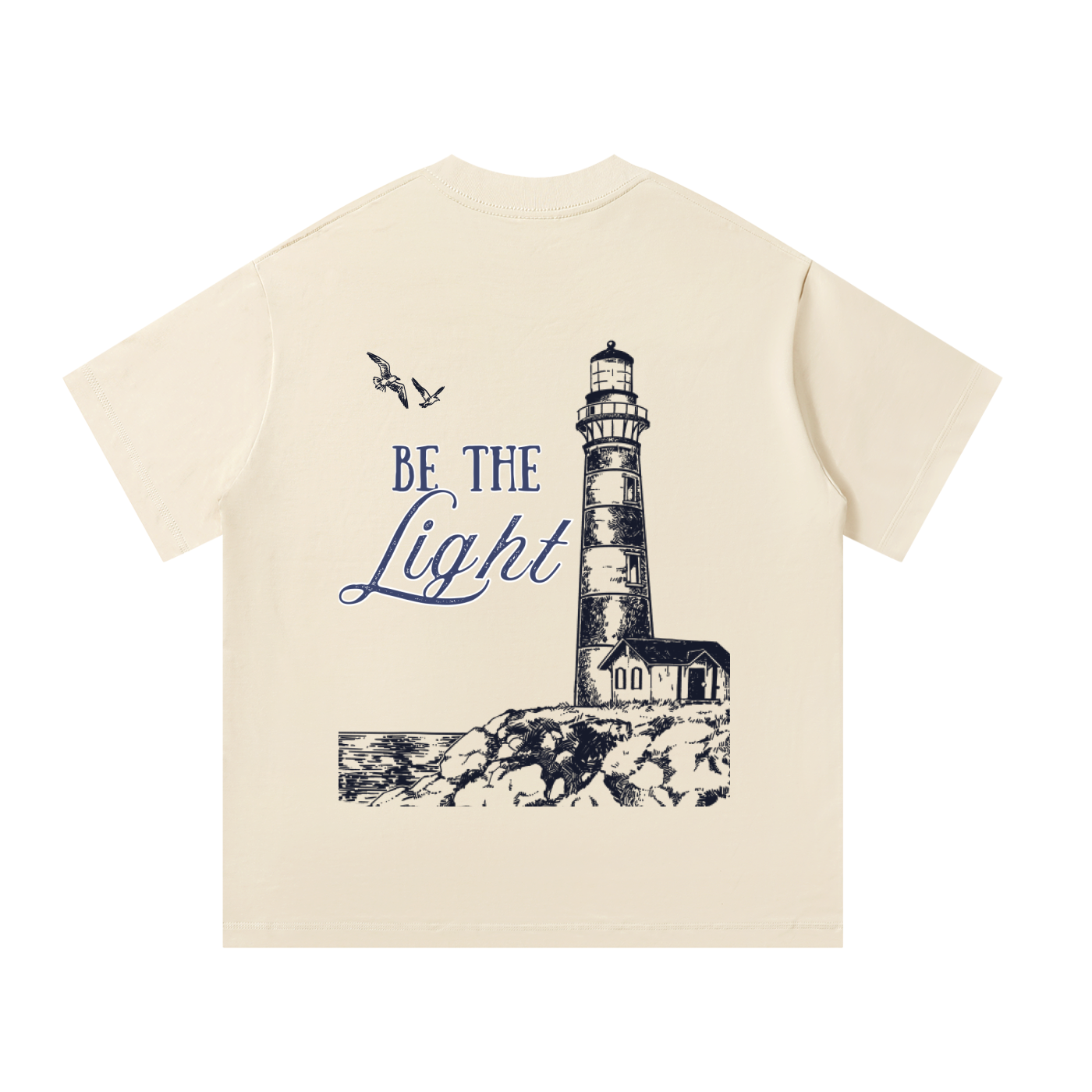 Be the Light Oversized Cotton T-Shirt